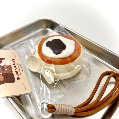 Bear Dorayaki Big Taba Squishy Creamy Clay